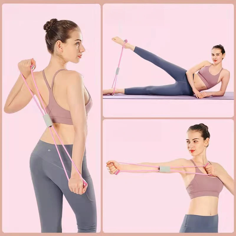 Resistance Bands Sports Workout Elastic Band At Home Yoga Fitness Rubber Pull Rope Yoga Training Exercise Gym Equipment fitness resistance band fitness accessories
