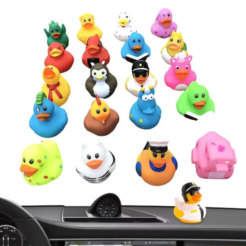 

Rubber Ducks Baby Bath Toys Kids Shower Bath Toy Float Duck Funny Swimming Water Play Game Gift For Children