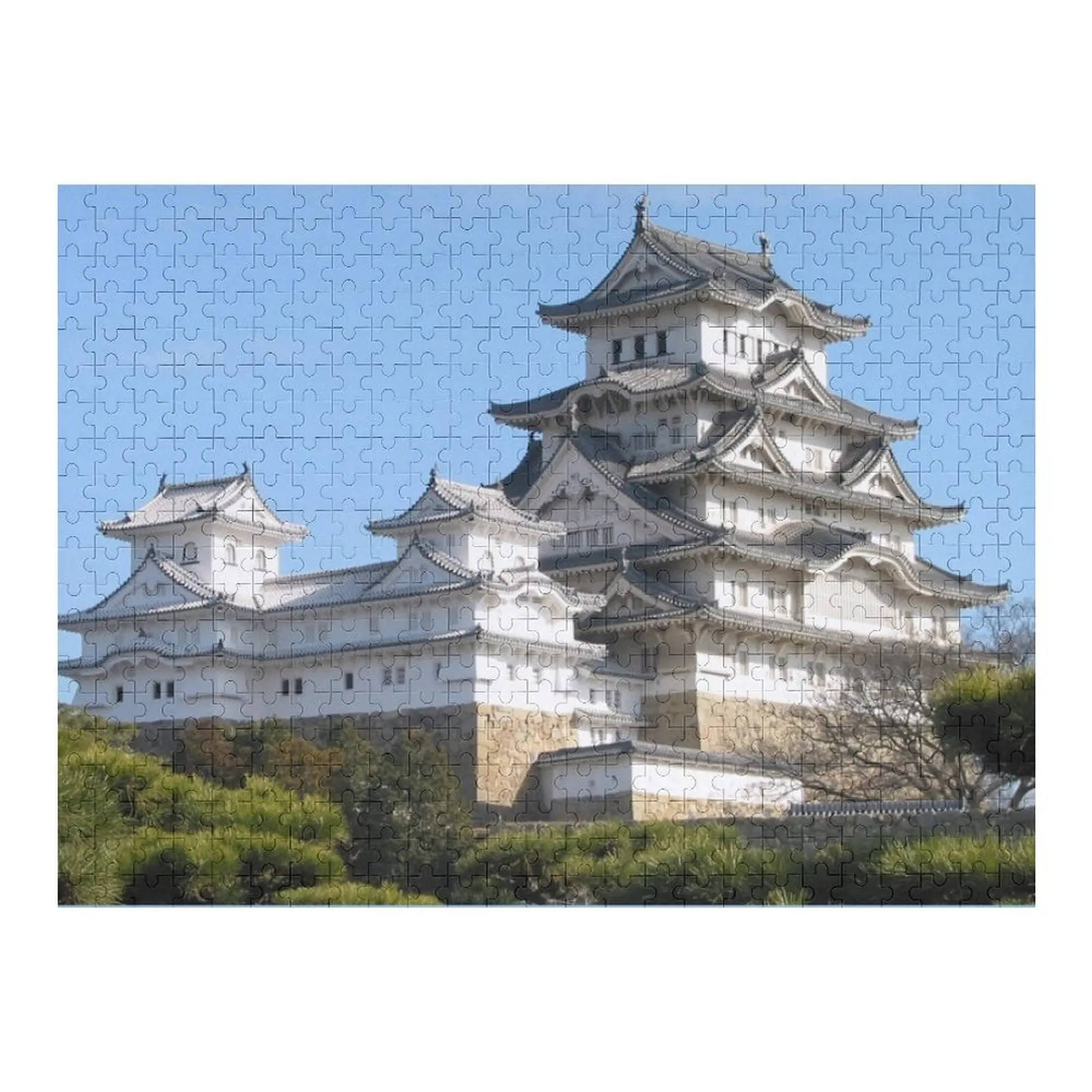 

Himeji Castle Jigsaw Puzzle Personalized Gift Married Wooden Jigsaws For Adults Custom Name Wood Custom Jigsaw Puzzle