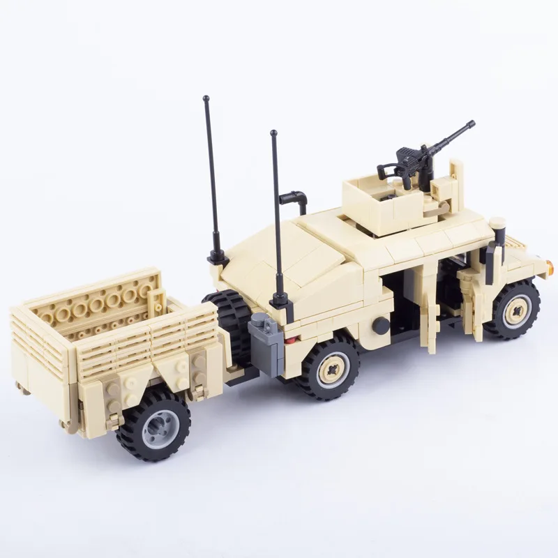 Véhicule à humvee militaire LEGO Tan personnalisé Cote dIvoire