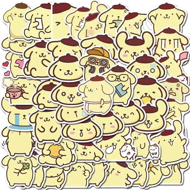 Pompompurin Stickers and Greeting Card (Small Gift Series)