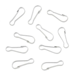 Lanyard Snap Clip Hooks - Metal Spring Gourd Purse Buckle Connectors (50pcs)