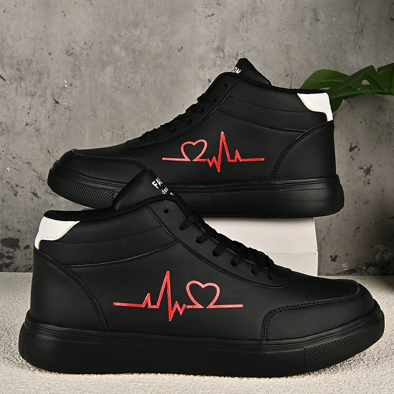 2025 Brand Mens Women Sneakers Casual Vulcanized Shoes Outdoor Light Sports Sneakers Running Male Above The Ankle Upper Coverage 5