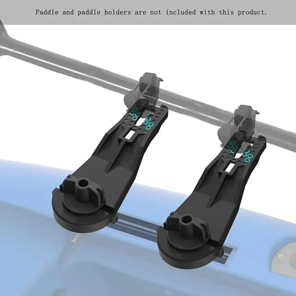Aventik 2 Pack Multi-Functional Kayak Track Space-Saving Heavy Extend Side Track Tool-Free Installation Kayak Rail