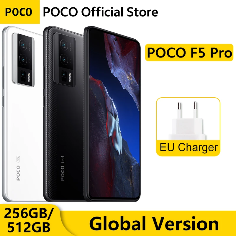 Global Version POCO F5 Pro Snapdragon 8+ Gen 1 Octa Core