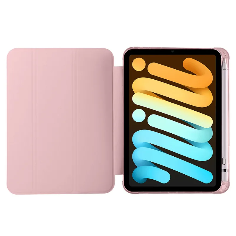 iPad Mini Case with Pen Holder and Trifold Stand, 8.3 inch Tablet Cover
