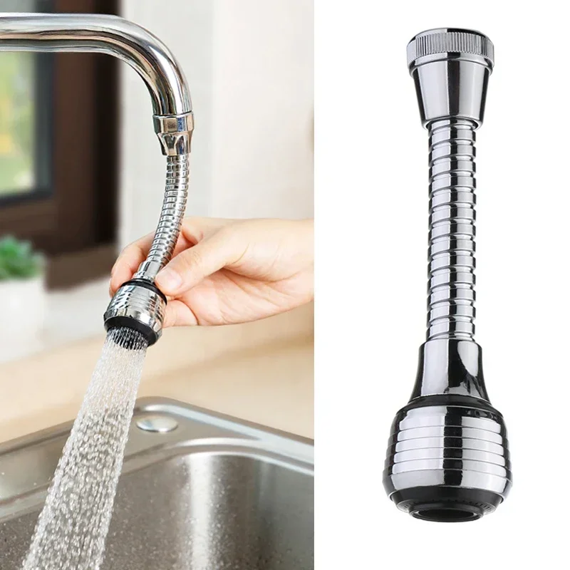 

Kitchen Gadgets 2 Modes 360 Rotatable Bubbler High Pressure Faucet Extender Water Saving Bathroom Kitchen Accessories Supplies