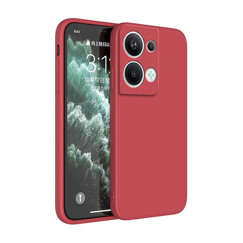 Ultimate Liquid Silicone Case with Enhanced Lens Protection - Basic Cover