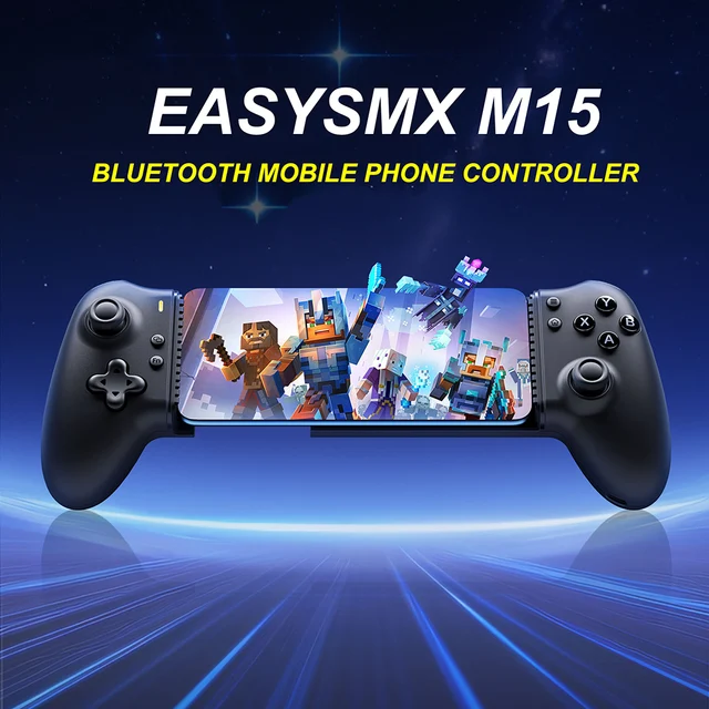 בקר EasySMX M15 Bluetooth לטלפון נייד עבור Android/iPhone/Switch/Cloud Gaming/Xbox Game Pass/Call of Duty/PS Remote Play 1