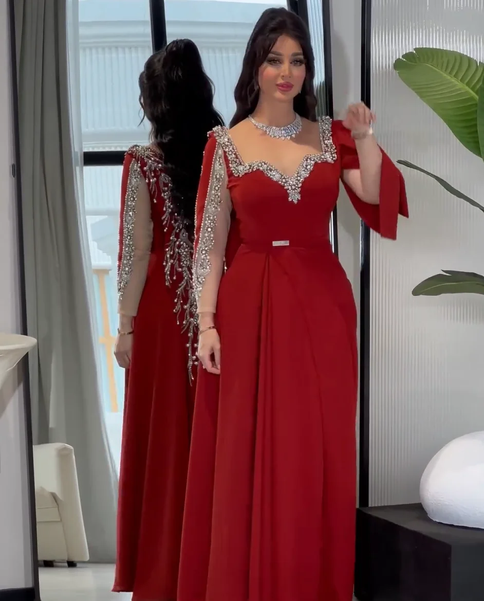 open lace back dress Charming Red Sweetheart Strapless Sleeveless Prom Dresses Mermaid Column with Beading main image 0