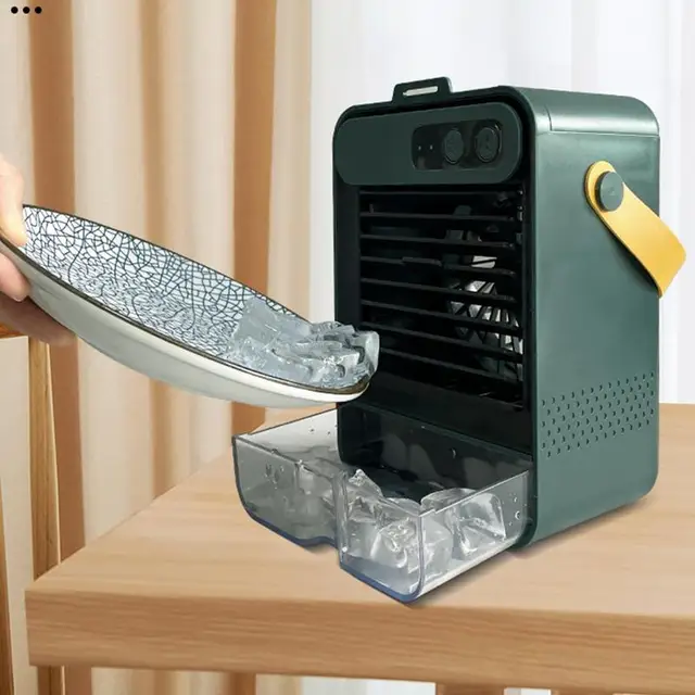 Hordozható Léghűtő 3 Sebesség Beállítása Párologtató Hűvösebb Légzennyezők Otthoni Készletek Csendes Nyári Kellékek - Image 4