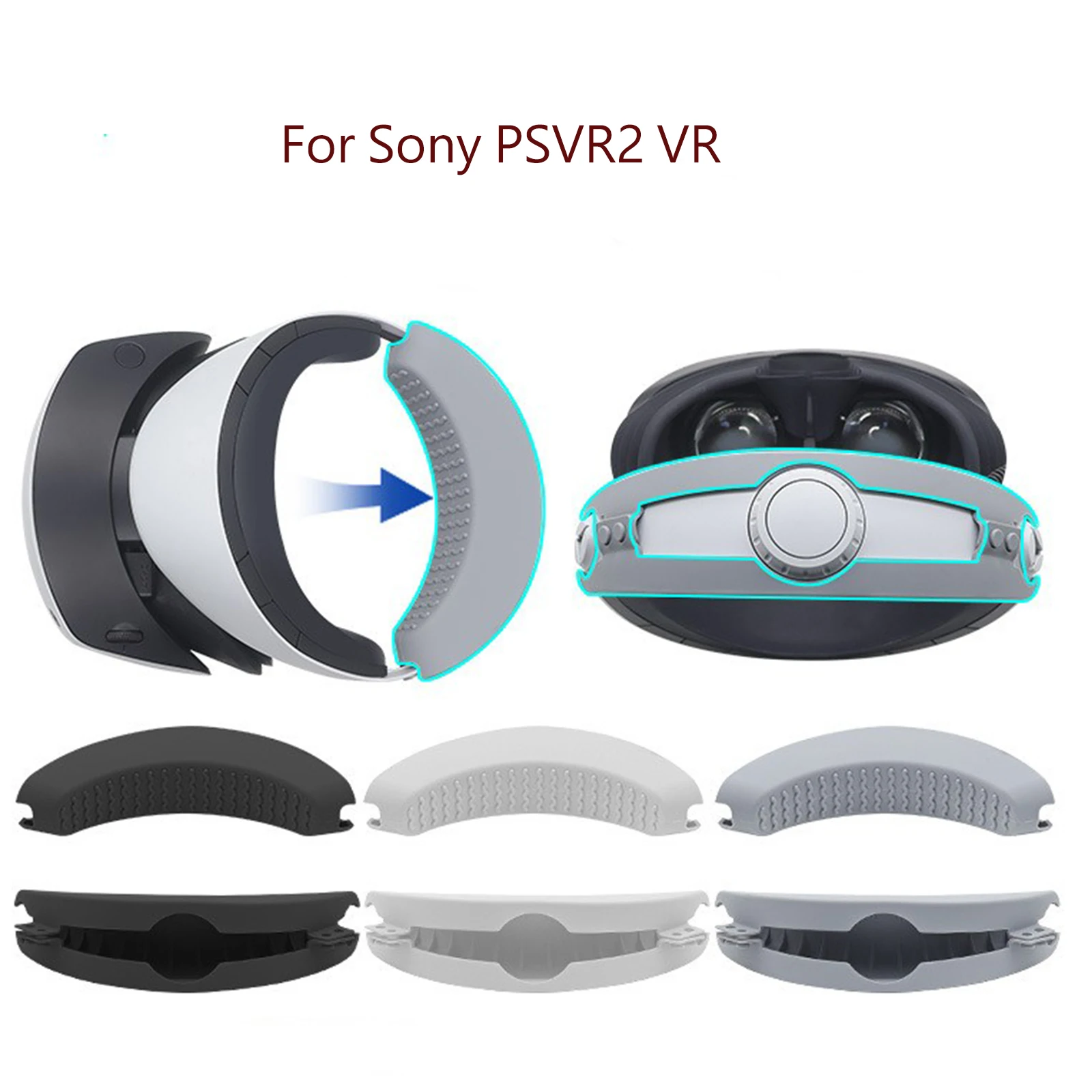 

Silicone Protective Case Cover Dustproof For Sony PSVR2 VR Headset Host Back