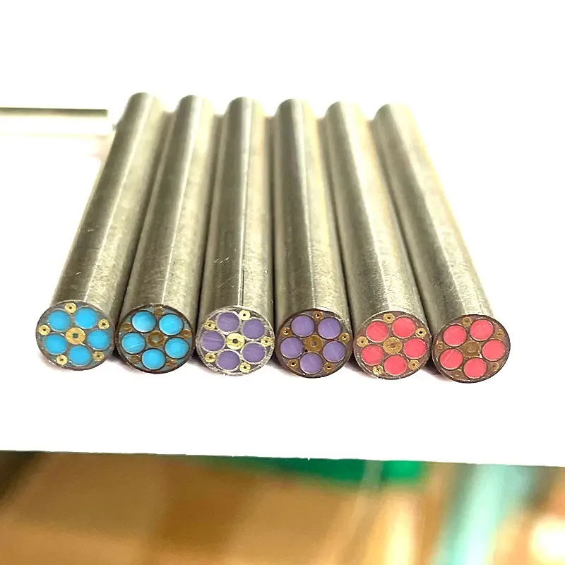 1piece 6mm Colored Resin Filling Mosaics Pin Rivets for Knife Handle ...