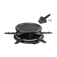 Barbecue Machine Double Layer Korean Cuisine Barbecue Grill 220V/900W Electric Round Barbecue Machine Grilled Cheese Corn Pan 2