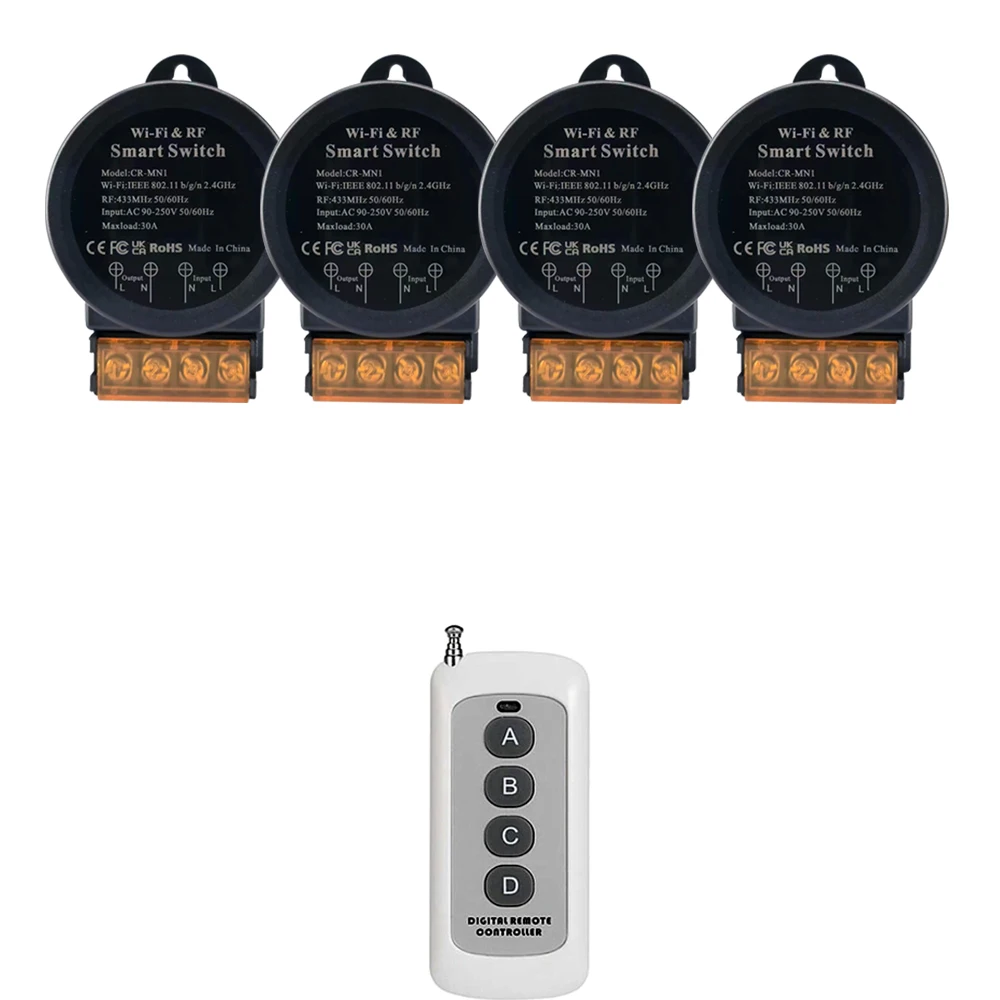 Controle remoto sem fio Switch inteligente, Wi-Fi