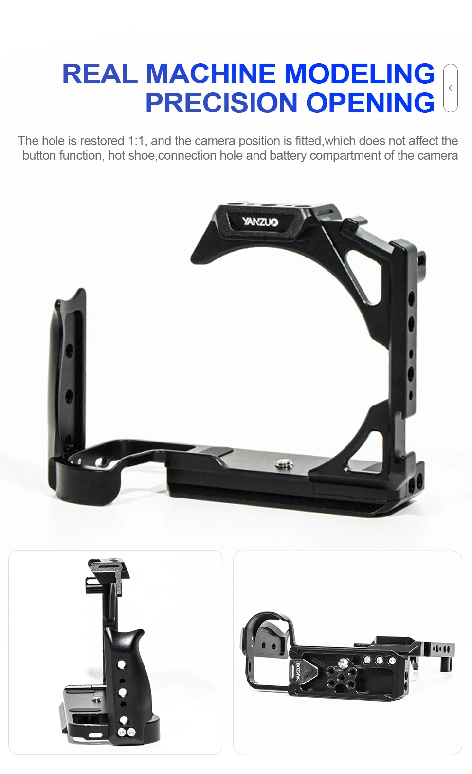 Professional Photography Camera Quick Release Board for Nikon Z5 Z6 Z7 Z6II Z7II