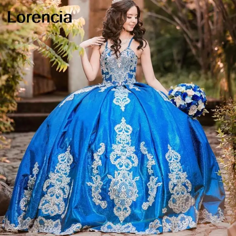 Lorencia  ξ  Quinceanera 巹 ̽ ø  İƼ ߽ ڸ Sweet 16 Vestidos De 15 Anos YQD593