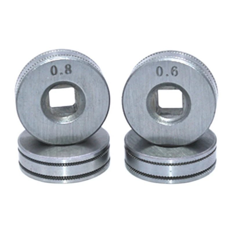 Welding welders 1PC Welding Wire Feeder Roller Double Size MIG K Groove V Groove Feeding Machine
