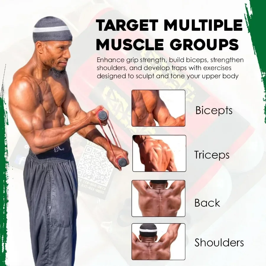 RipStick, Workout Equipment for Joint Rehab, Shoulder and Resistance Training, Muscle Building and Core Workout Equipment with 6