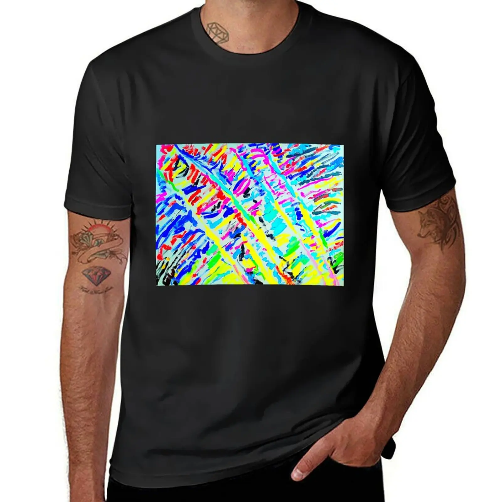 

grass T-shirt quick-drying blacks mens vintage t shirts