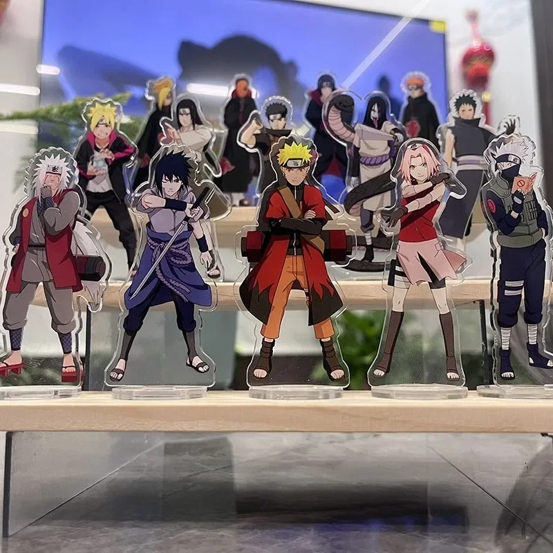 Naruto Anime Acrylic Ornament: Iconic Characters Desk Decoration and Birthday Gift