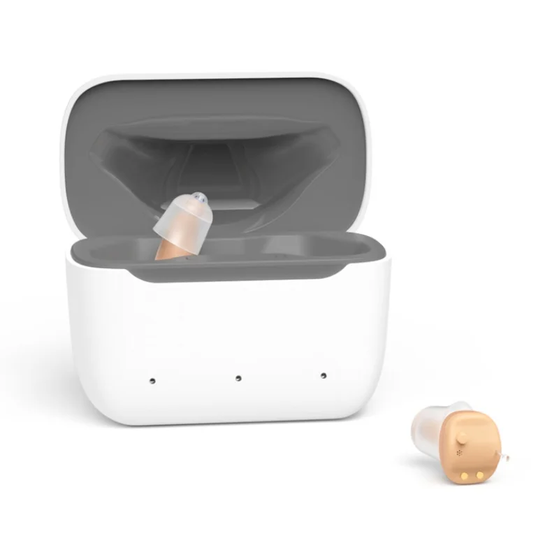 2024 New Digital Binaemic Rechargeable In-Ear Invisible Hearing AIDS, Hearing AIDS For Elderly Adolescents, Volume Amplifiers 5