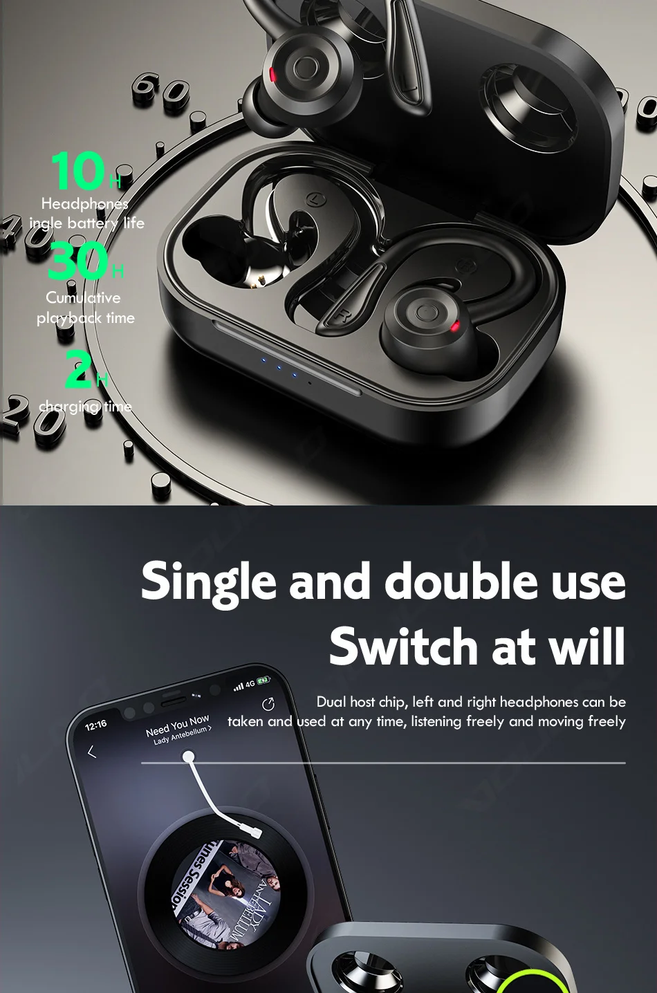 Single and double use switch at will- Smart cell direct 