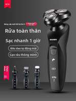 ZOZEN | Máy cạo râu điện đa năng 4in1 ZOZEN 3013, Chống nước toàn thân IPX7, Cạo khô  ướt, Màn hình LED, Sạc nhanh