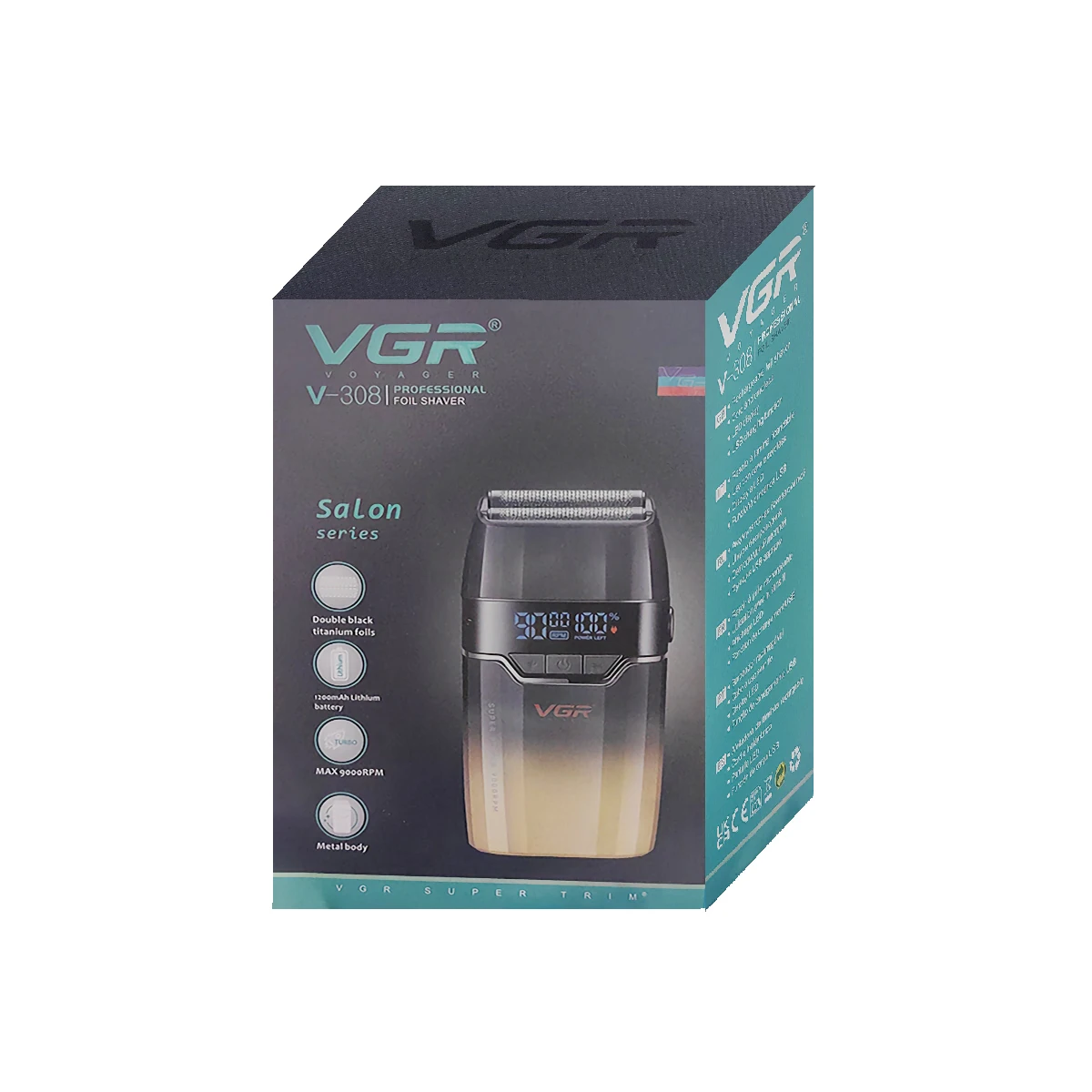 ماكينة حلاقة كهربائية احترافية لشعر اللحية من VGR...
