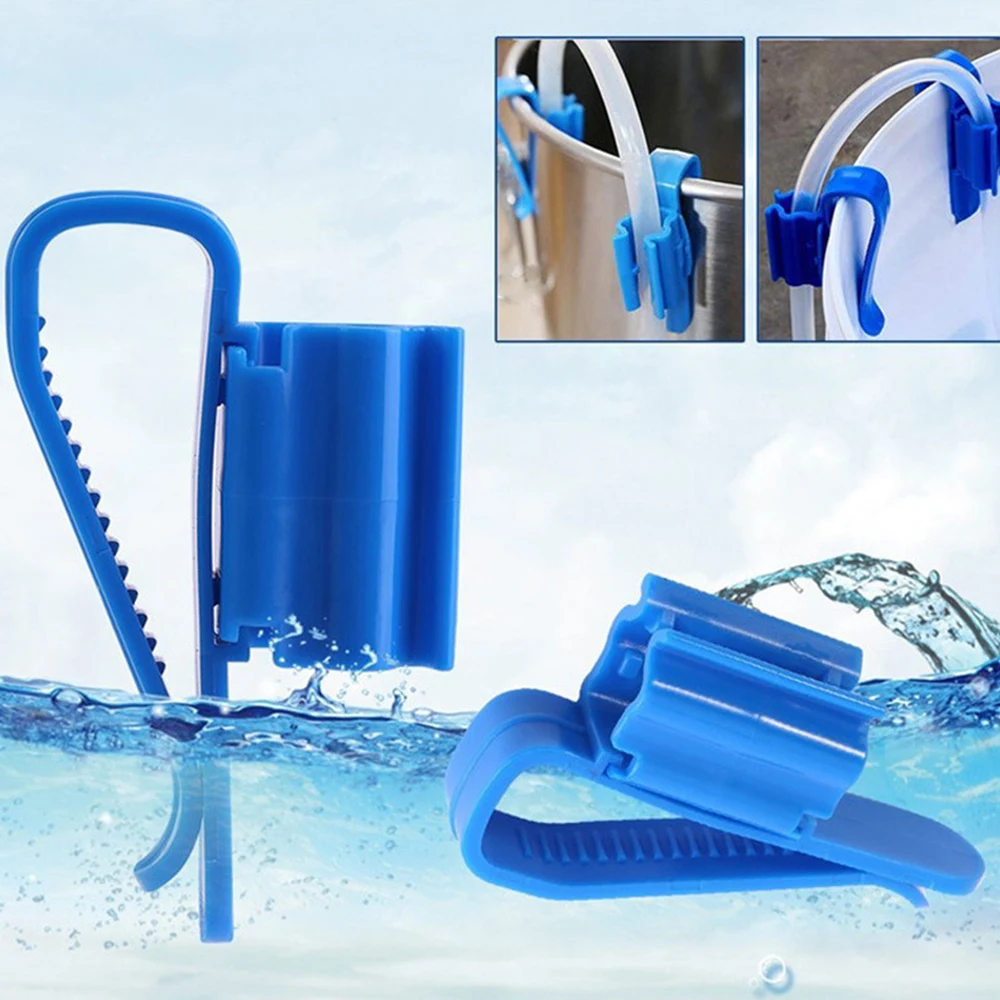 Filtrazione Dell'Acquario Tubo Dell'Acqua Filtro Supporto Per Tubo Home Brew Secchio Clip Tubo Sifone Tubo Controllo Del Flusso Morsetto Per Birra Str