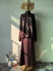 110856-b5d3ef.jpg Robe musulmane Satin 2 pièces ensemble femmes fête Abaya Musulman Ensembles arabe longue Robe dubaï caftan robes Jalabiya Ramadan Eid