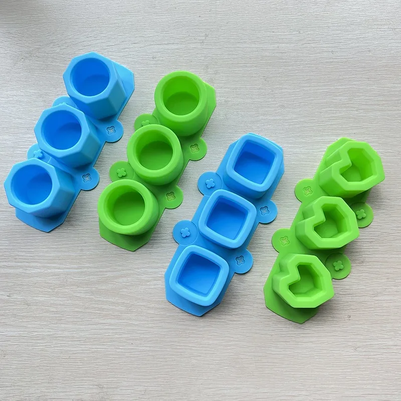 New Grids Silicone Ice Cube Maker Tray Ice Cream Mold Freezer Cream Ball Maker Reusable Whiskey Cocktail Mould Bar Kitchen Tool