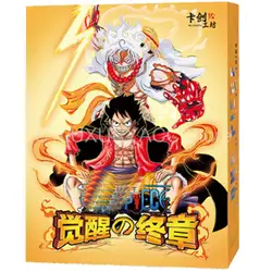 Wholesale Genuine One Piece Card for Children Luffy Empress Nami Zoro Robin Anime Peripheral Collection Cards Kids Toys Gifts