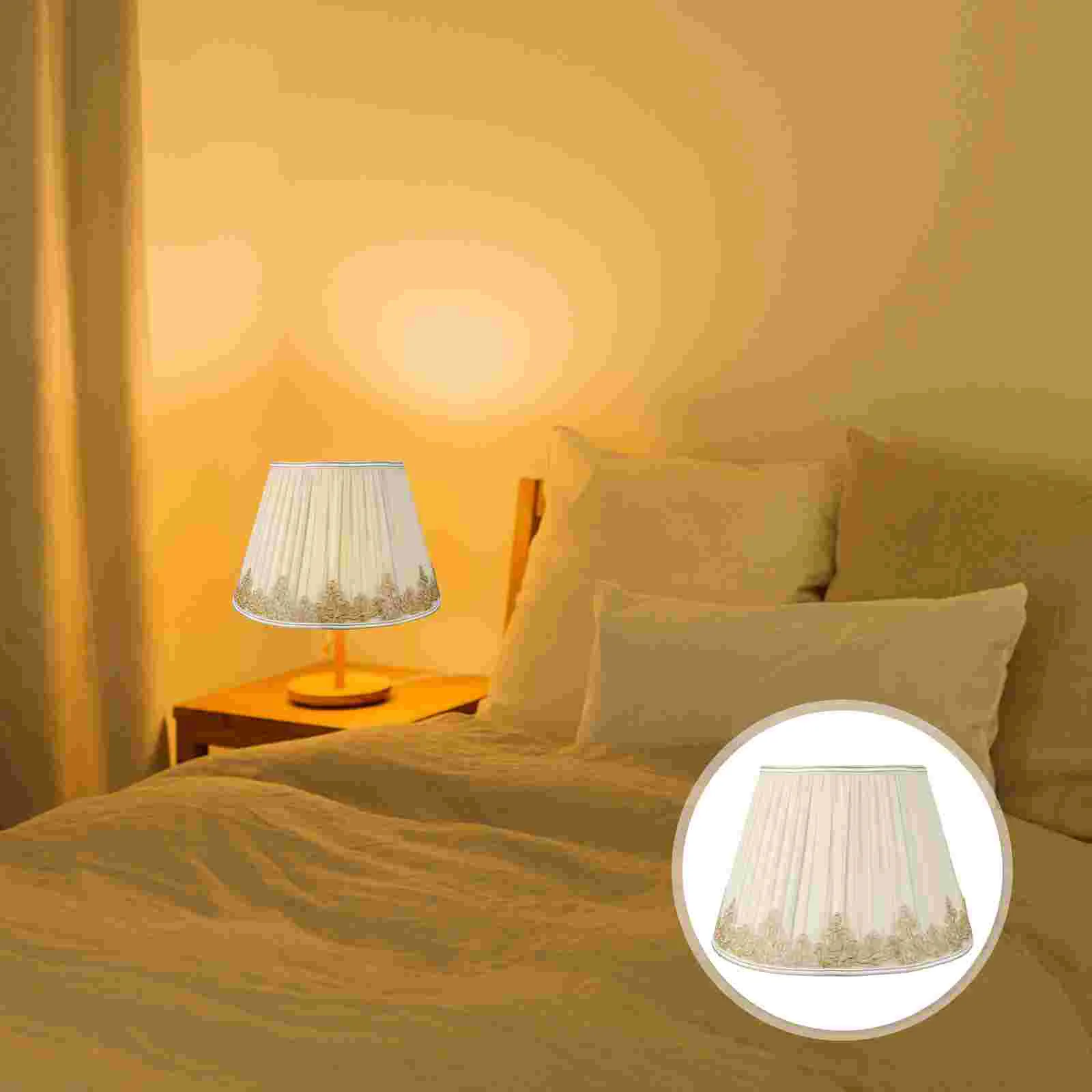 

Lampshade Chandelier Cover Lampshades for Floor Accessories Durable Cloth Light