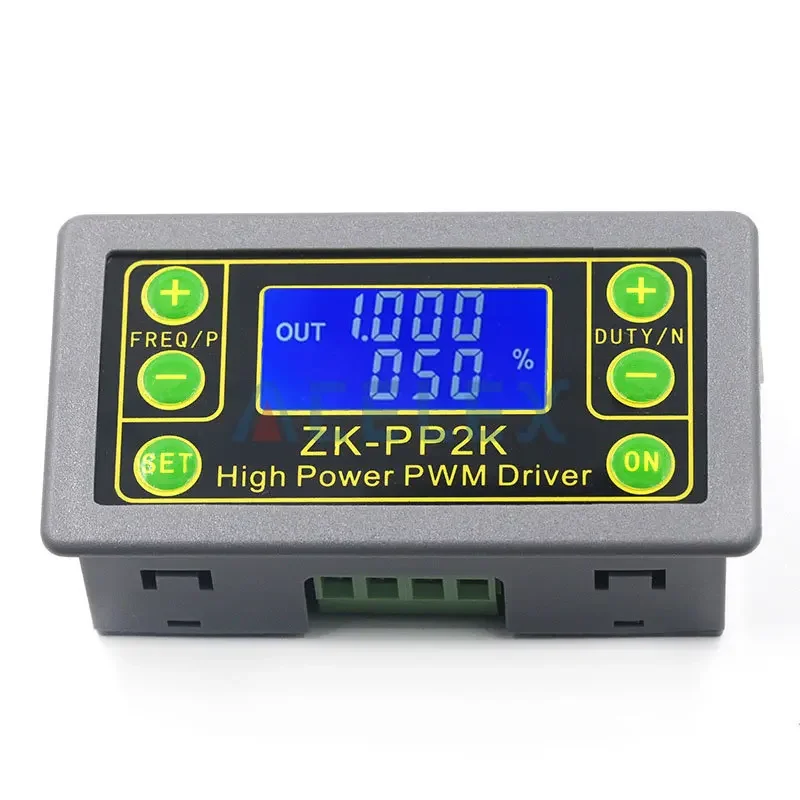 ZK-PP2K PWM DC 3.3  30V 12V 24V 모터 속도 컨트롤러 레귤레이터 8A 150W 가변 LED 조광기 펄스 주파수 듀티 비율