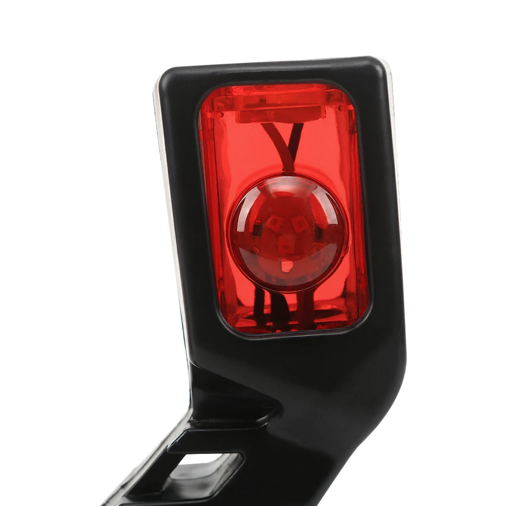 LED Marker Lights 2PCS Tri-color Trailer 9LED Side Marker Light