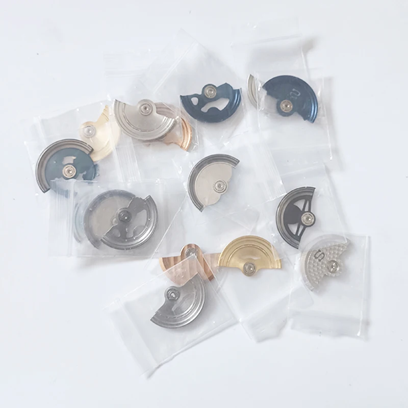 Exquisite Rose Gold Watch Movement Rotor Replacement
