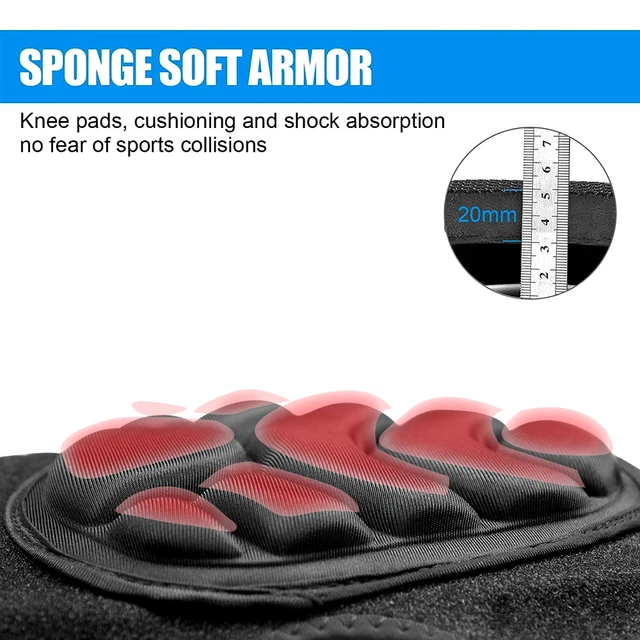 1Pair Anti-Collision Elbow Knee Pads Support with Thick EVA Foam for Gardening, Cleaning, Construction Work, Flooring,Volleyball 4