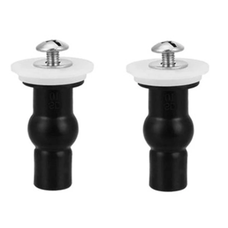 LXAF Toilet for Seat Fixing Screw Bolts Universal Toilet Lid Screws for Securing The Seat Onto The Bowl（2 P