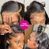 30 40 Inch Straight Lace Front Wigs Hd Lace Wig 13x6 Human Hair Wigs For Black Women Pre Plucked Brazilian 13x4 Lace Frontal Wig 5