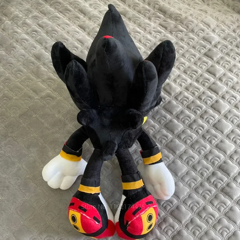 Dark Sonic Stuffed Animal 40cm New Dark Hell Blue Black Shadow