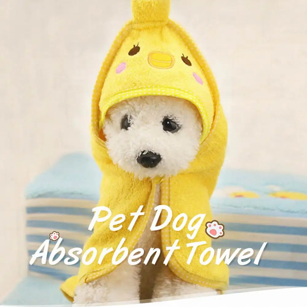 Pet Dog Towel Cotton Soft Drying Bath Towel pet bath towel