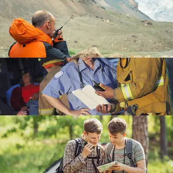 BAOFENG High Power Ham Radio Handheld GT-3TP Mark III, Dual Band 8W Two Way Radio, Long Range Rechargeable Walkie talkies 2