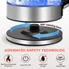 Pukomc Speed-Boil Electric Kettle, 1.7L/1500W Teapot Water Boiler, 1500W Keep Warm Electric Tea Kettle & 1.7L Hot Water Boile 5