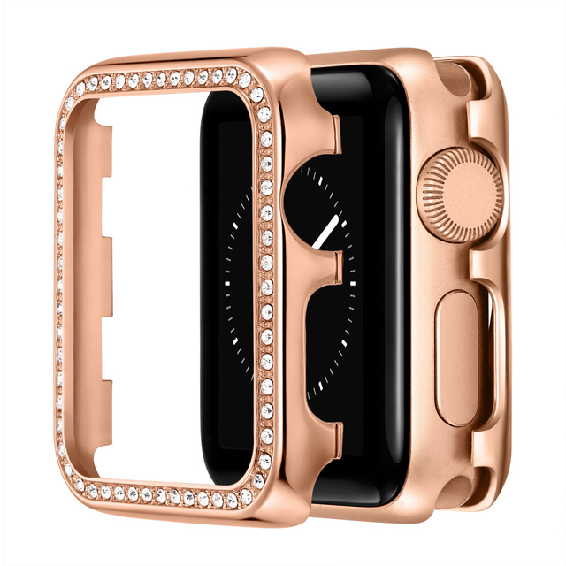 watch case For Apple watch 6 5 4 SE  44mm 40mm Anti-drop replacement protective shell For iwatch 3 2 1 42mm 38mmwatch case