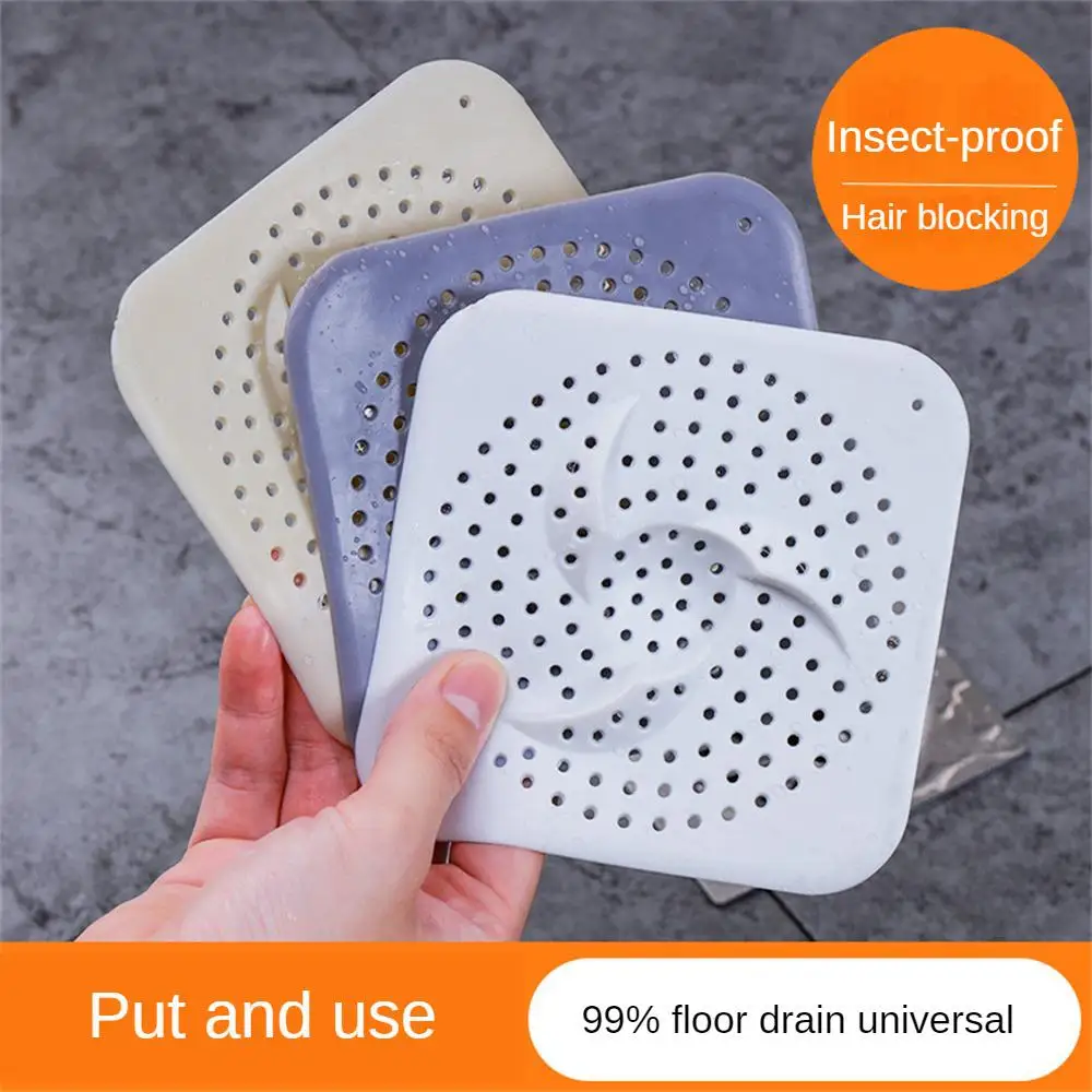 Description Picture 4 of itemHair Filter Sink Anti-Blocking Strainer Bathtub Shower Floor Drain Stopper Silicone Kitchen Deodorant Plug Bathroom Accessories
