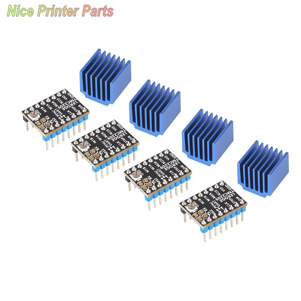 

TMC2209 Stepper Motor Driver UART VS TMC 2208 A4988 Lv8729 3D Printer Parts Stepstick 2.0A Ultra-silent Ender3