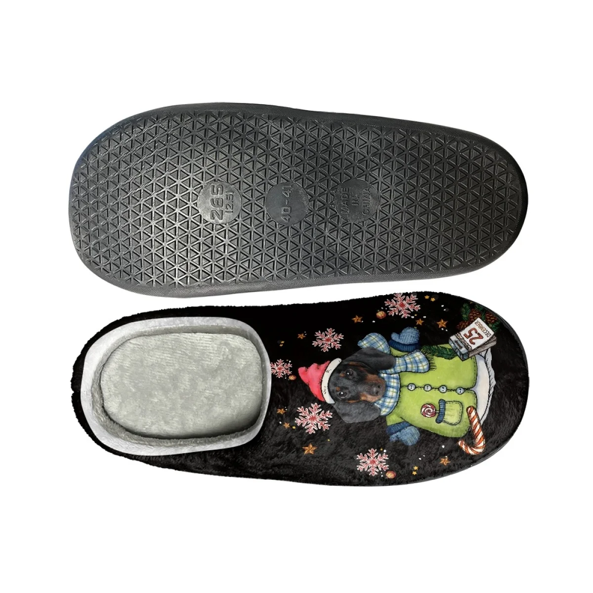 Winter Indoor House Cotton Slippers Non-Slip Warm Cozy Slippers Zapatos Mujer Casual Couple Women Home Footwear Christmas Gifts