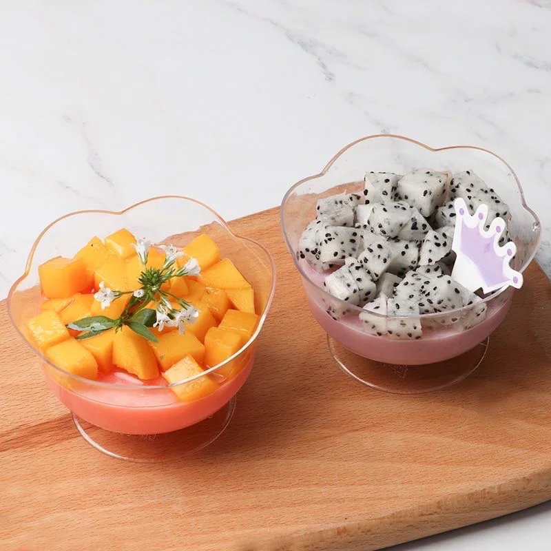 10pcs Mini Heart-Shaped Clear Plastic Dessert Cups – Reusable 2oz Bowls for Ice Cream, ... - SKU CCL60882 - UGI Packaging