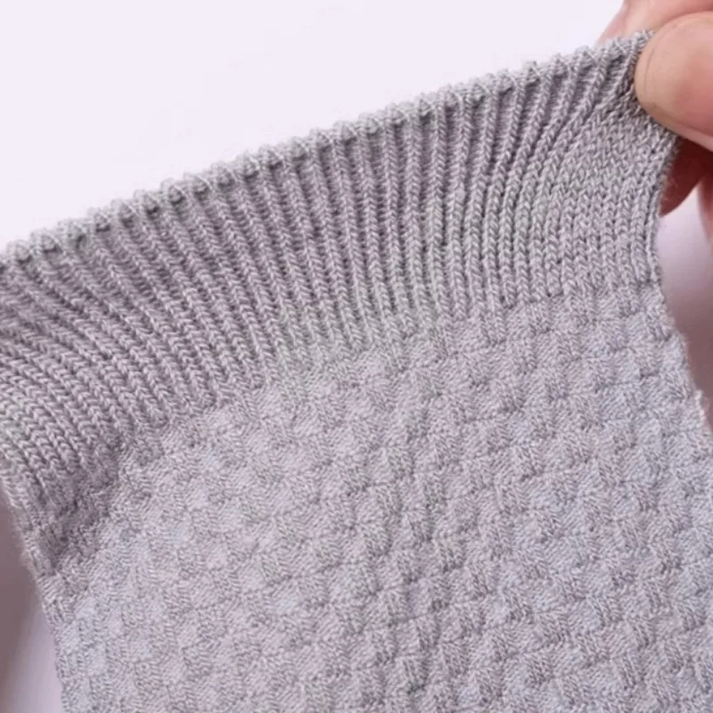 Bamboo Fibre Breathable Sock High Elasticity Non-slip Antibacterial Socks Men Women Light Elastic Comfortable Odor Proof Hosiery